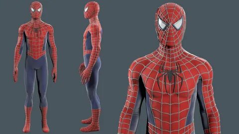 Spider man 3d models