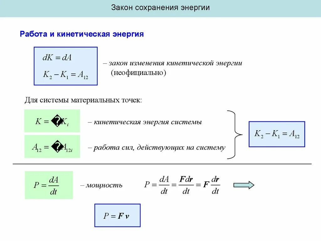 Принцип сохранения энергии. Формула сохранения кинетической энергии. Формула закона сохранения энергии системы. Закон сохранения кинетической энергии формула. Закон сохранения энергии физика формула.