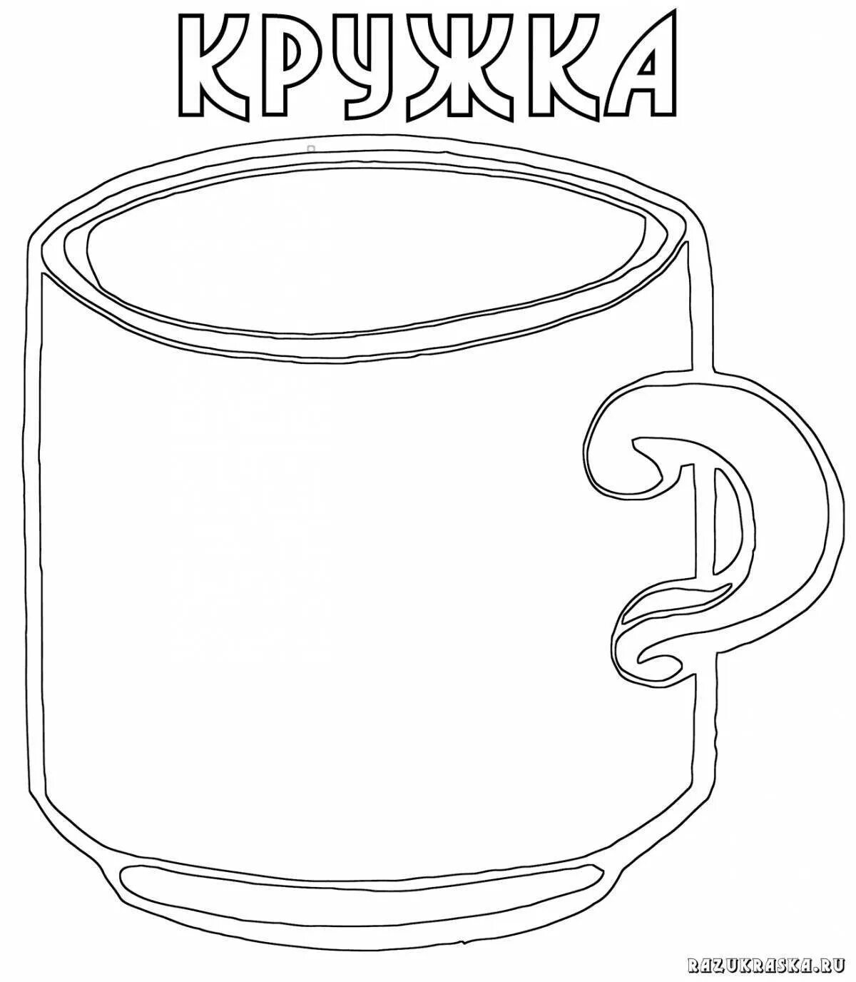 Шаблон кружки картинки
