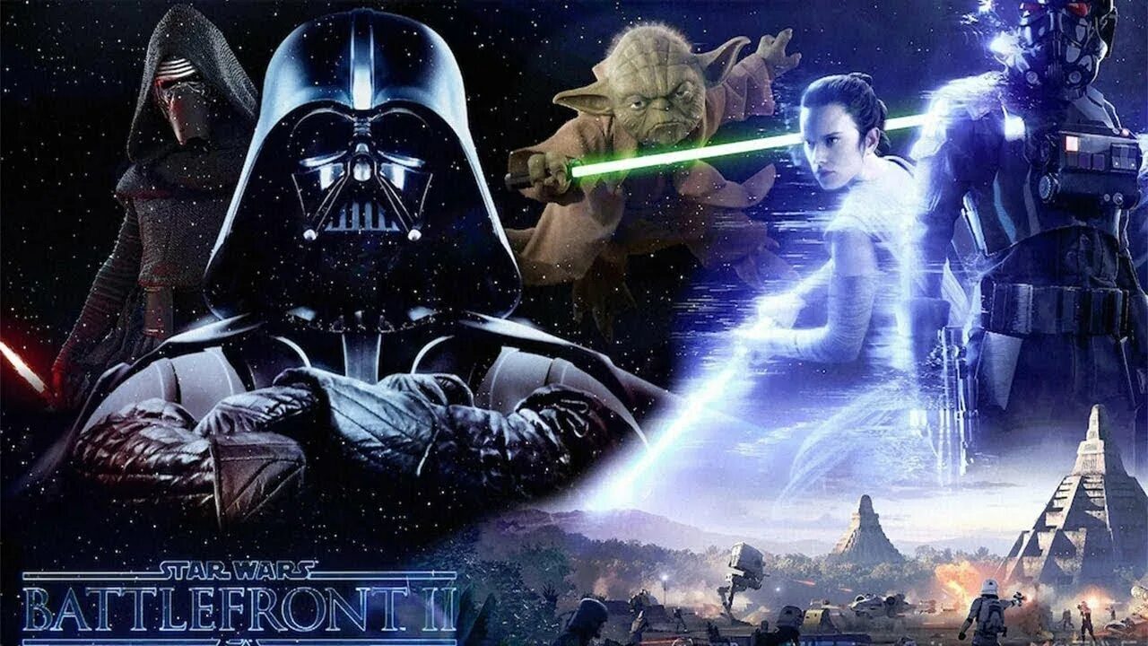 Батлфронт 2. Star Wars Battlefront II 2к. SW Battlefront 2 2017. Галактическая битва Battlefront 2.