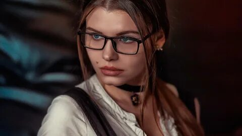 Blue eyes glasses