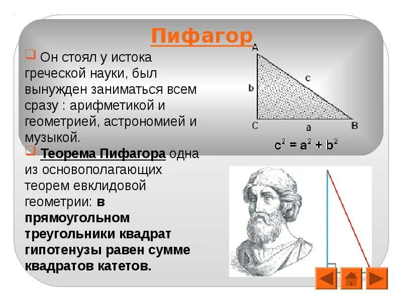 Теоремы великих математиков. Великие математики открытия Пифагора. Пифагор ученый. Пифагор математик открытия. Пифагор отец математики.