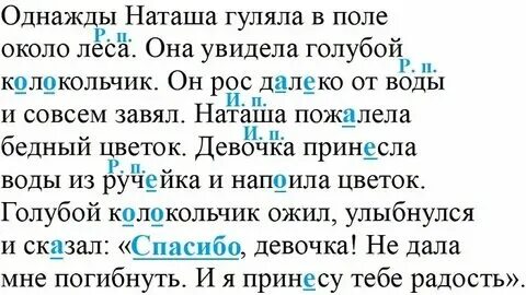 Русский язык 3 класс урок текст