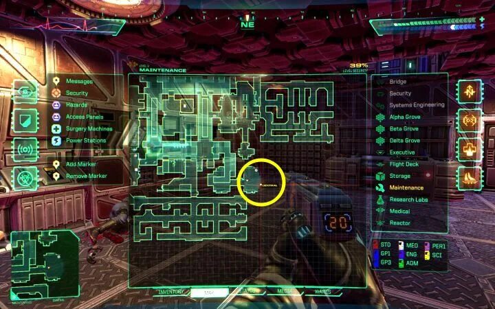 System shock remake палубы. System shock головоломка с проводами. system shock головоломка лифт. system shock карта первого этажа. system shock remake служебная палуба все камеры.