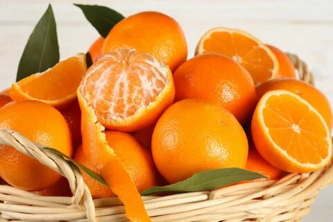 апельсины, цитрусовые, цитрусовые, кожура, корзина 