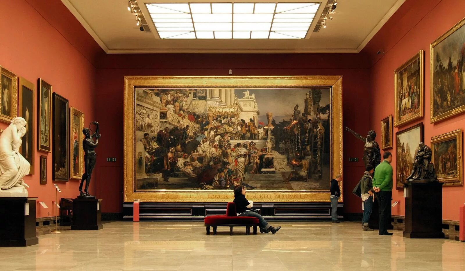 But at the museum