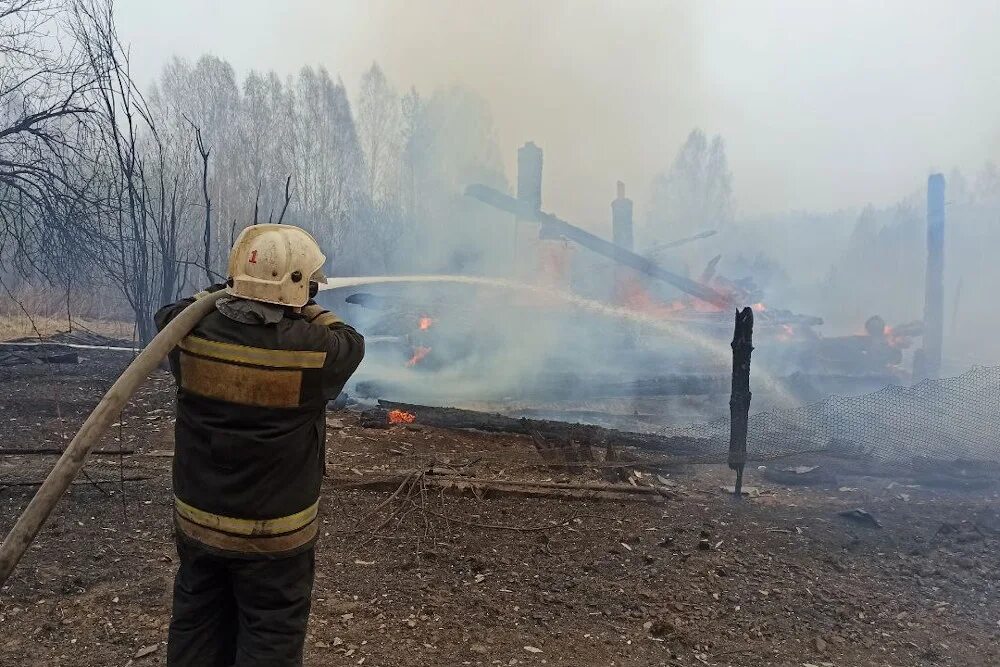 Что горит в березовском