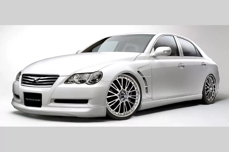Обвесы Modellista GRX120 в действии. - Toyota Mark X (GRX120), 2,5 л, 2005 года 