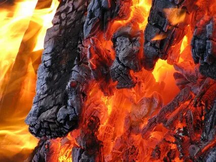 Burning but
