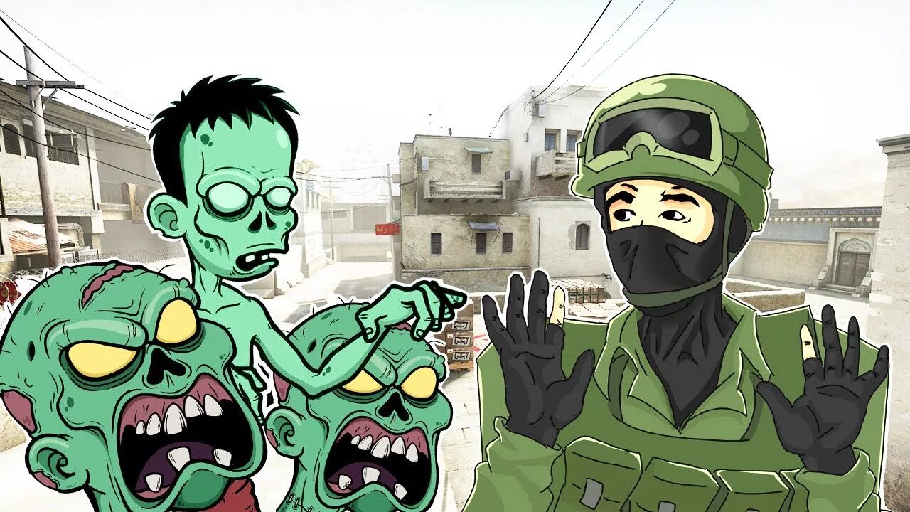 Трек зомби у тебя есть хобби. Зомби counter-strike global offensive. крутые зомби карты в кс го.