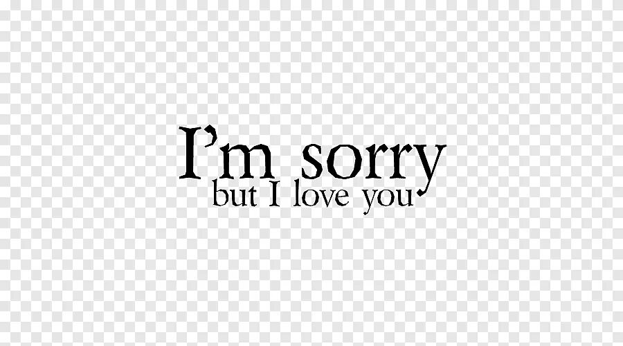 Sorry text