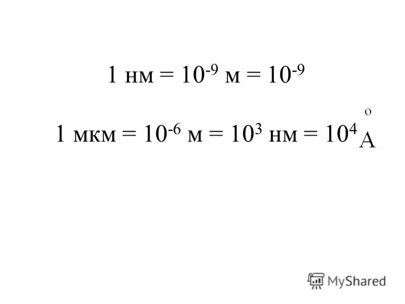 10 3 нм в м