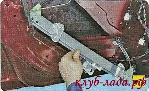 Как снять стеклоподъемник на гранте