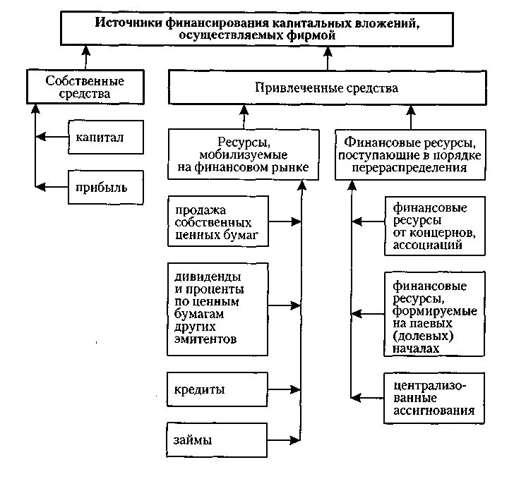 Осуществление государственных капитальных вложений. Источники финансирования капитальных вложений в строительстве.