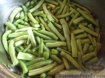 Желтая спаржевая фасоль рецепты