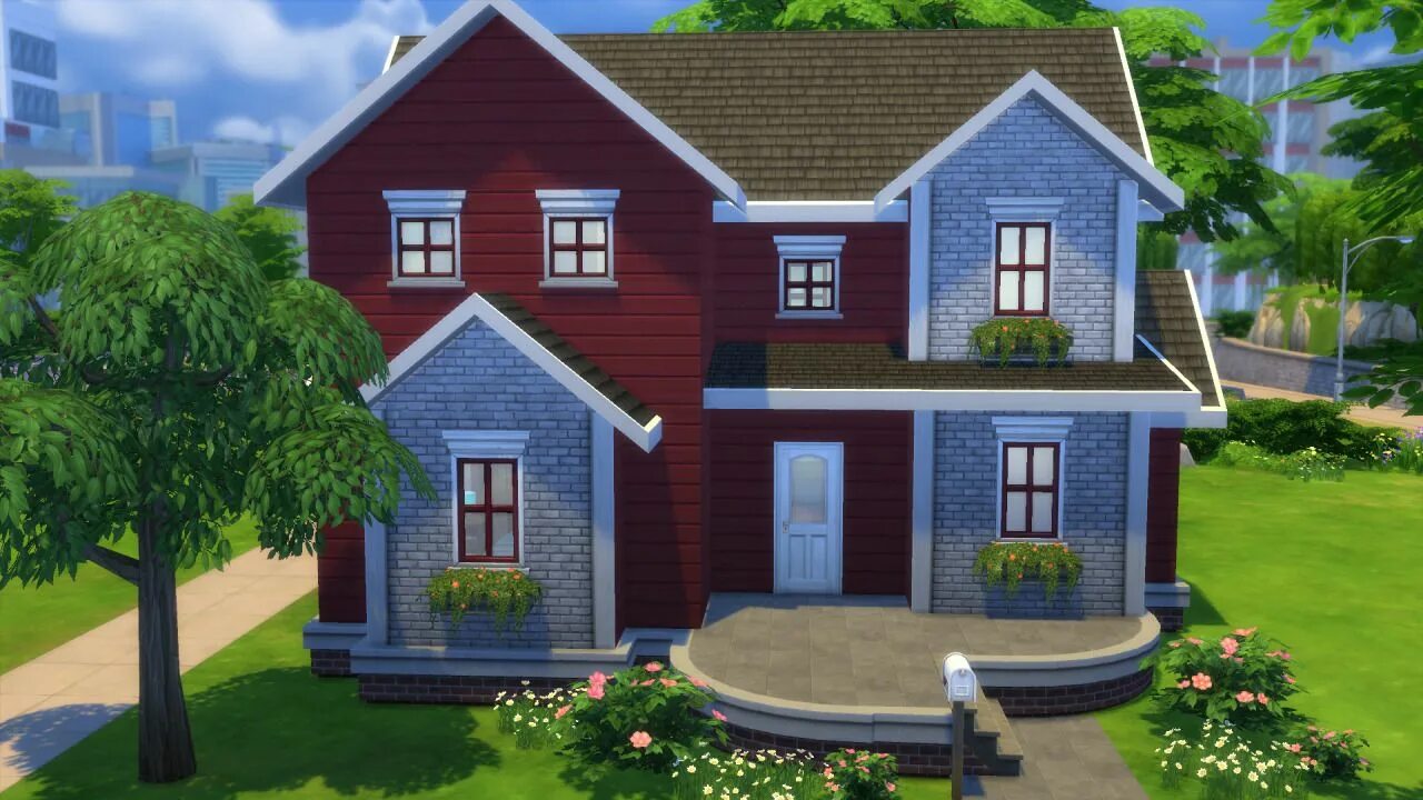Iv дом. Sims 4 домики. игра дом. красивые домики в играх. красивые дома в играх.