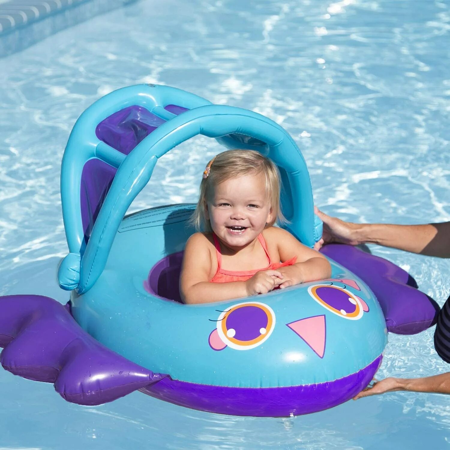 Pool float. Baby pool. pool toy. baby boat.