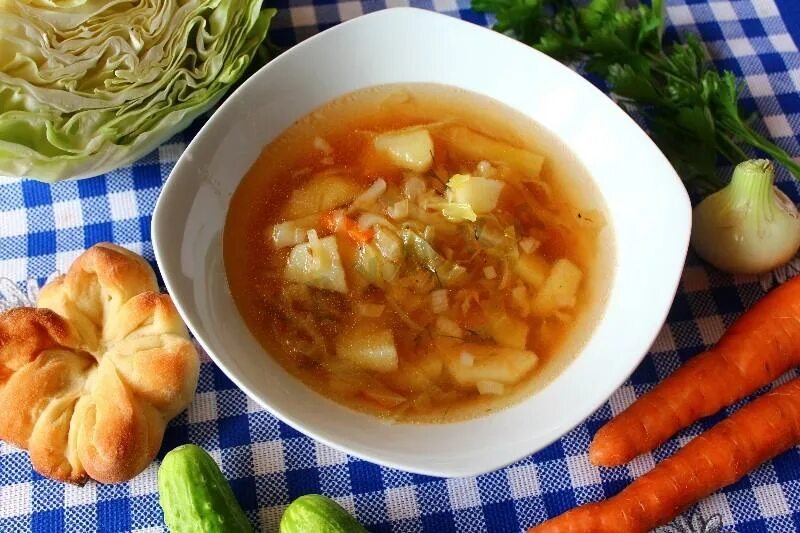 Суп с капустой и картошкой рецепт