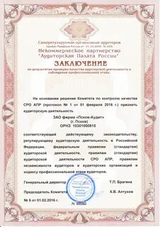 Аудит спб