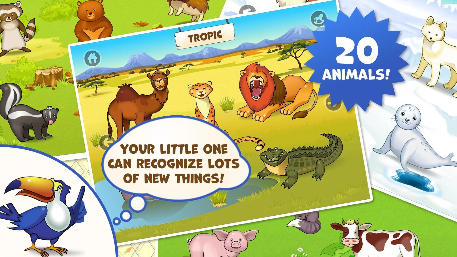 Learn animals game