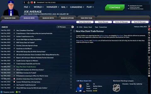 Franchise hockey manager 11