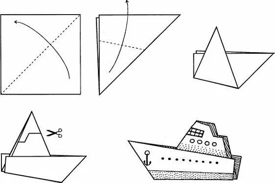 Как делать пароход. Кораблик оригами из бумаги для детей схема. Схема оригами кораблик для дошкольников. Схема кораблика из бумаги для детей простая. Оригами кораблик из бумаги для детей простой пошагово.