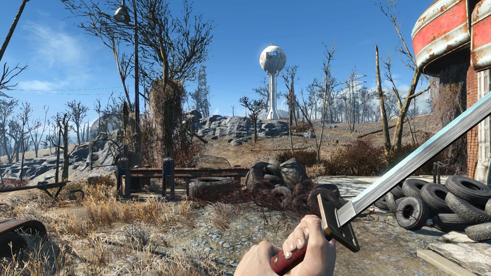 Скриншоты Fallout 4 c набором текстур высокого разрешения