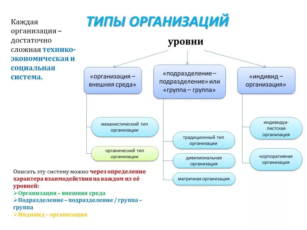 Назовите тип предприятия