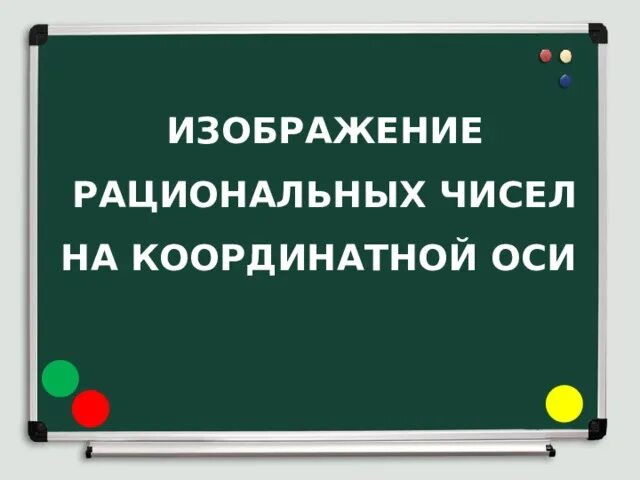 Изображение рациональных чисел на координатной оси. Изображение рациональных чисел на координатной оси