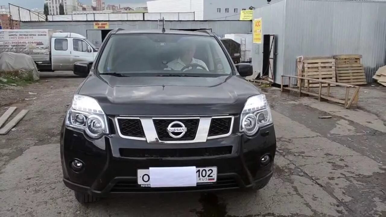 Ниссан х трейл ксенон. Ходовые огни Nissan x-Trail t31. Дневные ходовые огни на Nissan x Trail t 31. ДХО Х Трейл т31. Ходовые огни на х Трейл т31.