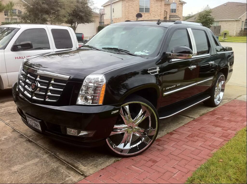 Cadillac Escalade 2009. Американский Кадиллак Эскалейд. 2009 Cadillac Escalade ext. Джип Кадиллак Эскалейд.