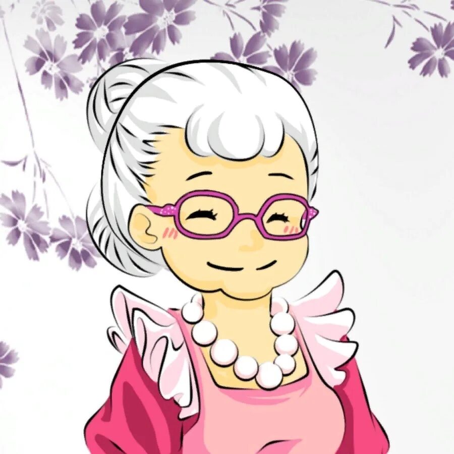 Мультяшные бабушки. Бабушка рисунок. Бабуля мультяшная. My granny can