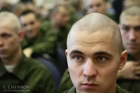 Стрижка призывника