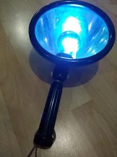 Синяя лампа применение и противопоказания