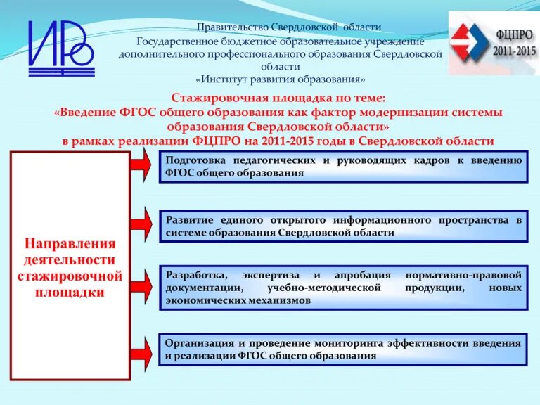 Учреждения дополнительного образования свердловской области