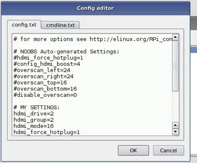 Pi config