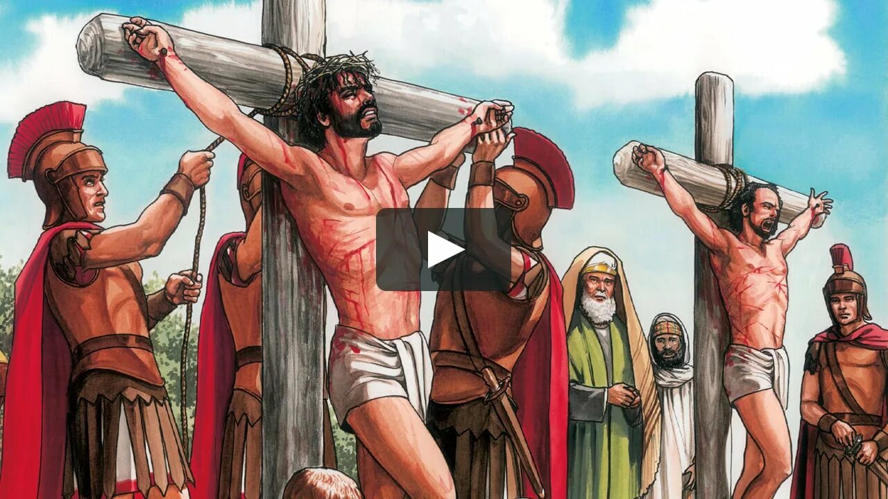 Спасающая жертва христа. Распятие иисуса христа римлянами. римские солдаты распинают иисуса христа. распятие римская империя.