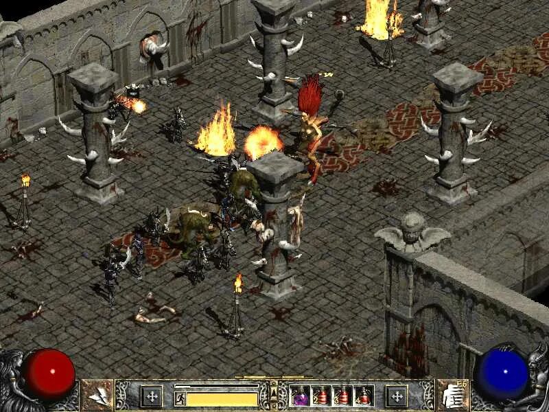 Diablo 2. Diablo 2 2000г. Doblo 2. Diablo II 2000. Диабло игра лорды