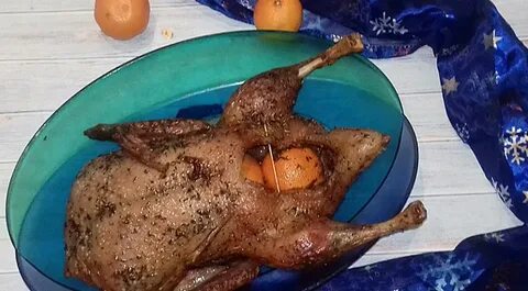 Утка с мандаринами рецепт
