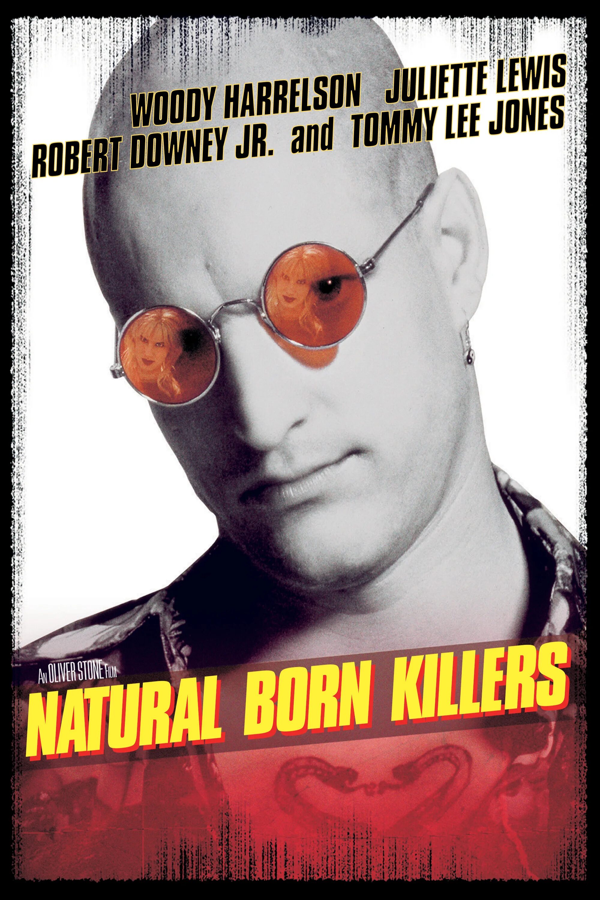 Очки natural born killers. Прирожденные убийцы фильм 1994. Прирожденные убийцы постер. Микки и мэлори нокс прирожденные убийцы. Natural born killers.