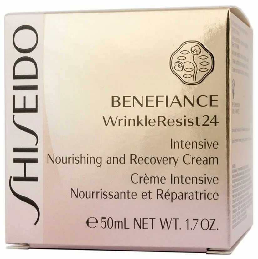 Shiseido wrinkleresist24 Intensive Nourishing & Recovery 50 мл. Крем Shiseido Benefiance wrinkleresist24 Intensive Nourishing & Recovery 50 мл. Wrinkleresist24 крем. Shiseido crem Ultra-hydratante intensible. Крем shiseido отзывы