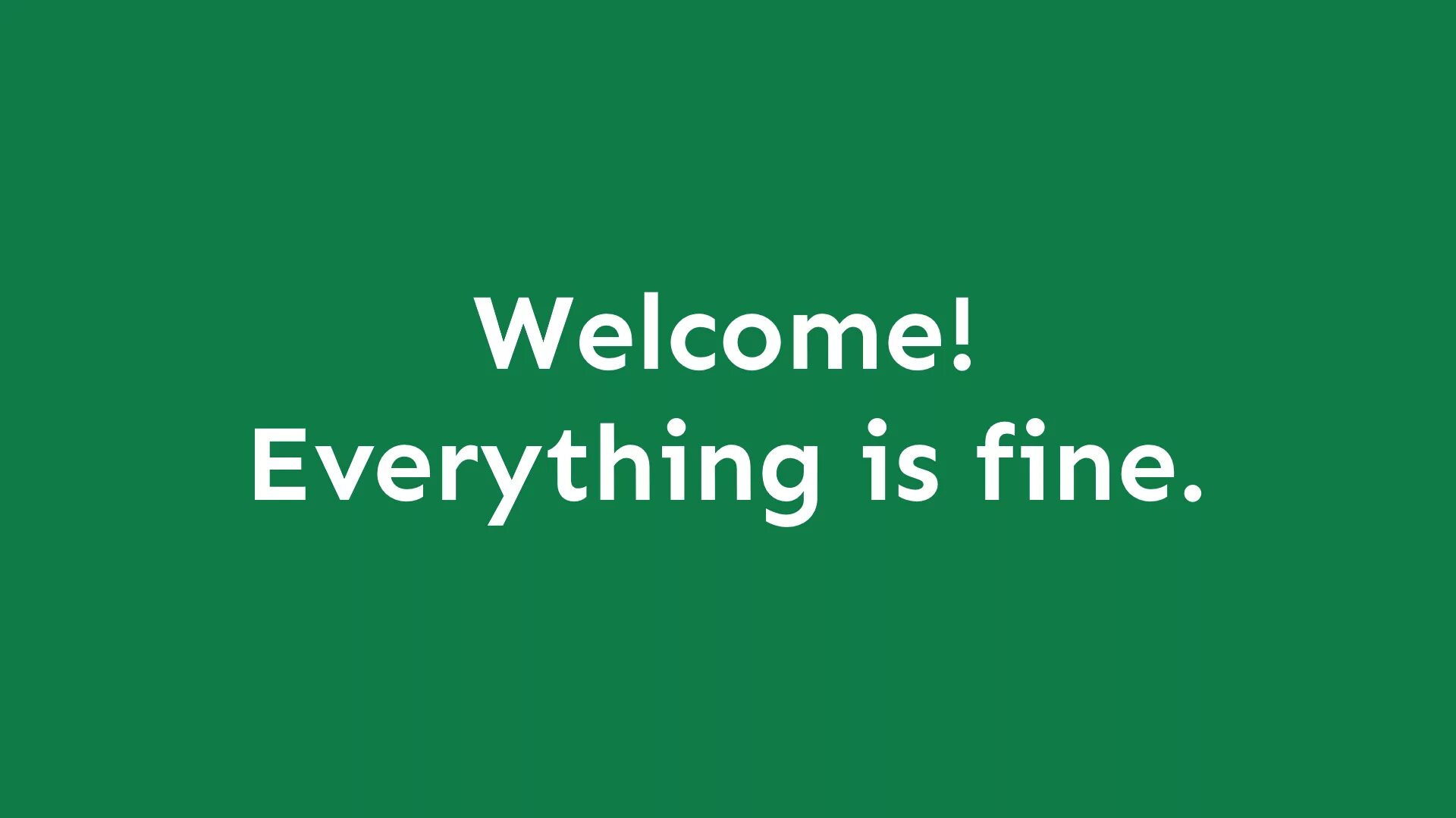 Everything is fine with me. The good place logo. everything is fine на обои. everything in fine. the good place вектор.