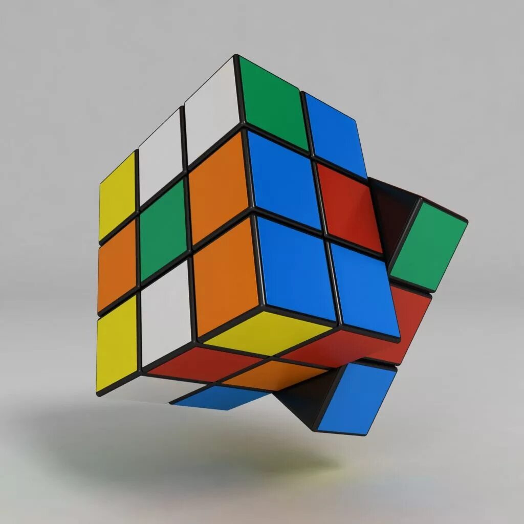 Cube fun. Кубик Рубика 3d. Rubiks Cube 3d. Кубик Рубика 3d модель. Rubik's Cube 3d model.