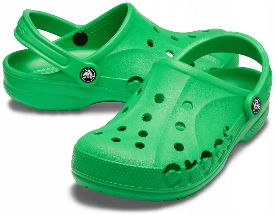 Кроксы сабо оригинал. Клоги Crocs baya. Зелёные кроксы Crocs. Сабо Crocs baya. Тапочки крокс зеленые.