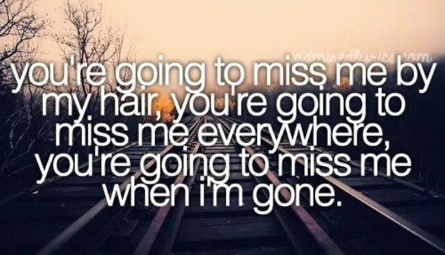 So when you go