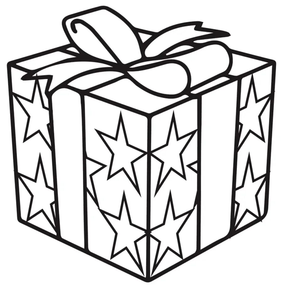 Подарок раскраска для детей. Подарок трафарет. Подарок раскраска. Подарок раскраска. Трафарет на окно новый подарки.