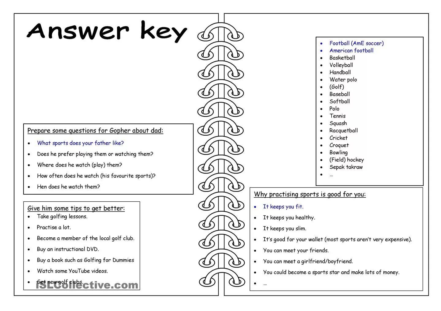 I have some questions for you. Skills worksheets. american football worksheet. 4 skills. questions about football.