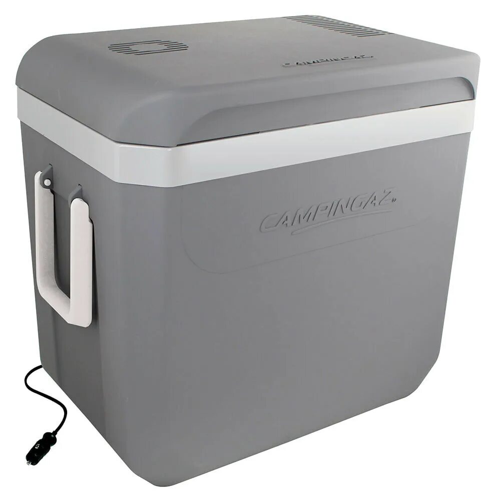 Термоэлектрический автохолодильник. Campingaz POWERBOX Plus 36. Campingaz POWERBOX 36. Campingaz холодильник автомобильный. Автомобильный холодильник Campingaz 12v.