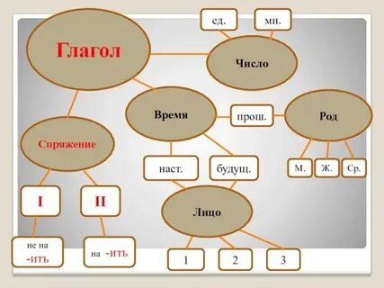 Идешь род число время