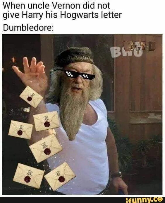 What s does uncle harry look like